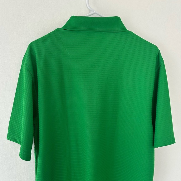 PGA Tour Men's Polo Short Sleeve Golf Shirt, Solid Green, Size Large. - Picture 11 of 11